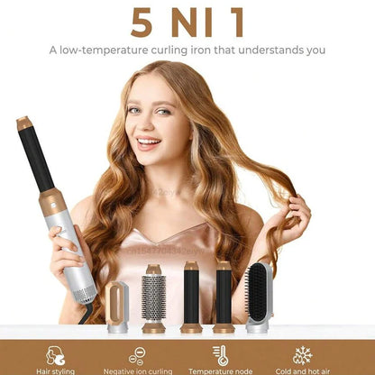 5-in-1 Salon-Style Hair Dryer